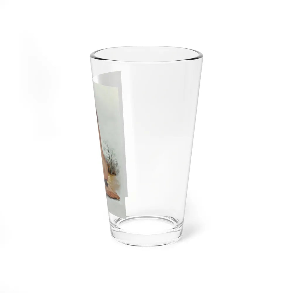 Captive Nude (Magazine Illustration) Pint Glass 16oz-Go Mug Yourself