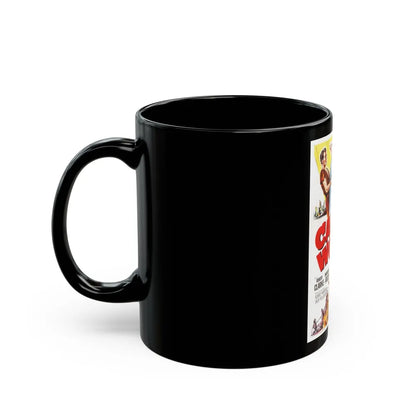 CAPTIVE WOMEN 1952 Movie Poster - Black Coffee Mug-Go Mug Yourself