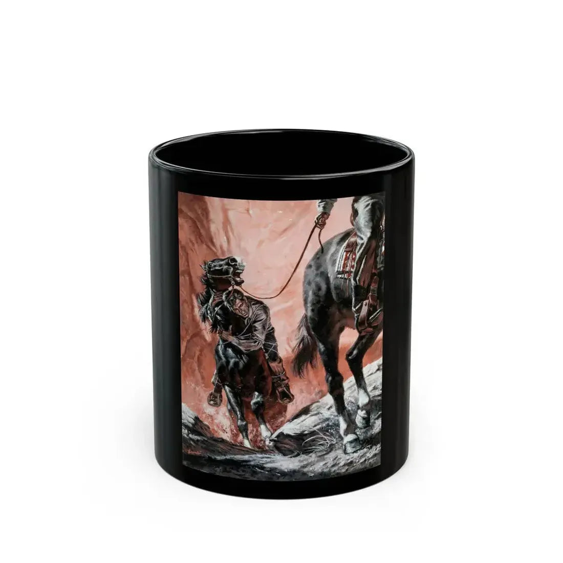 Captured - Black Coffee Mug 11oz - Go Mug Yourself