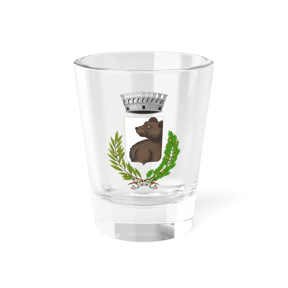 Capurso-Stemma (Italy) (Coat of Arms) Shot Glass 1.5oz 1.5oz - Go Mug Yourself