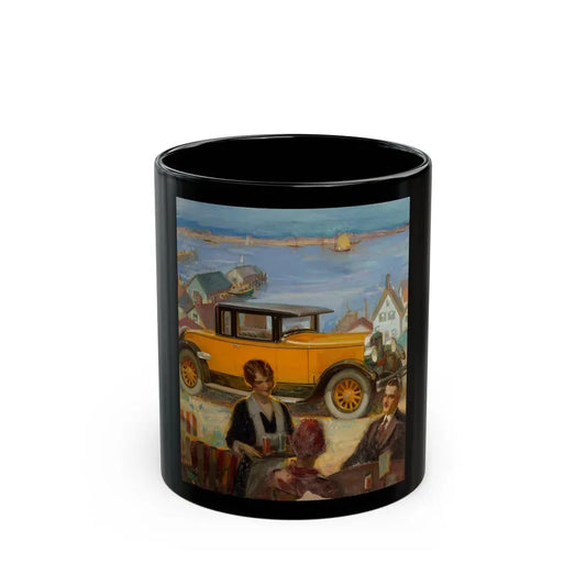 Car advertisement - Black Coffee Mug 11oz - Go Mug Yourself