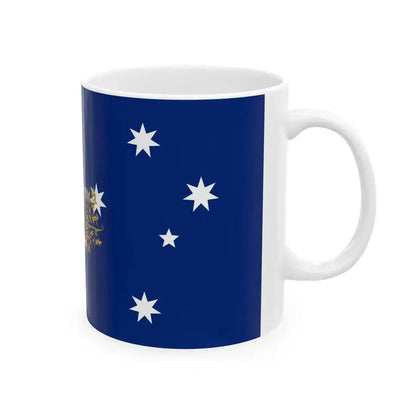 Car Flag of the Prime Minister of Australia Sir Robert Menzies (Australia) White Coffee Mug - Go Mug Yourself