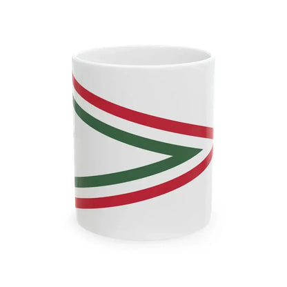 Car Pennant of the Commander of the Honved Kossuth Academy 1949 (Hungary) White Coffee Mug 11oz - Go Mug Yourself