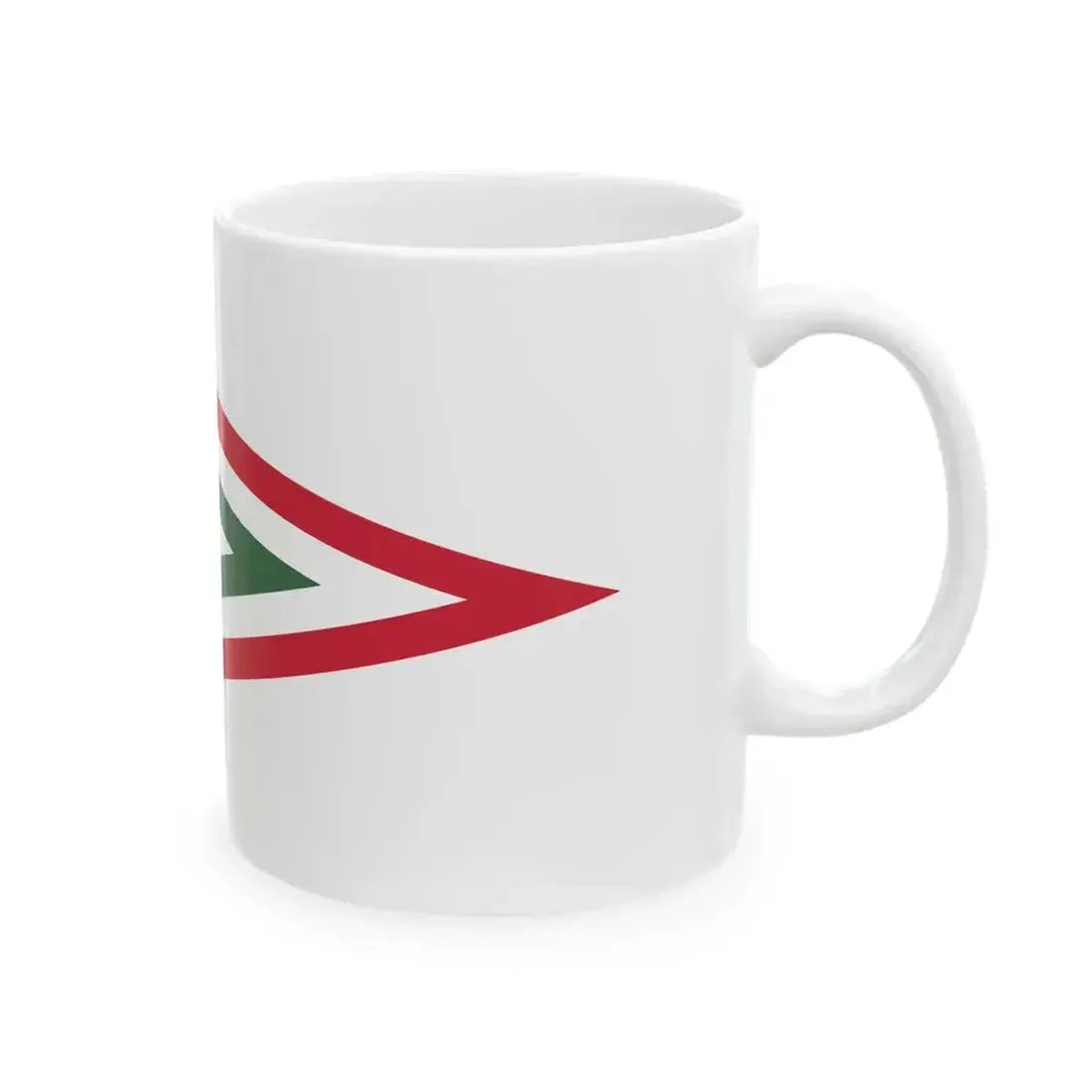 Car Pennant of the Commander of the Honved Kossuth Academy 1949 (Hungary) White Coffee Mug - Go Mug Yourself