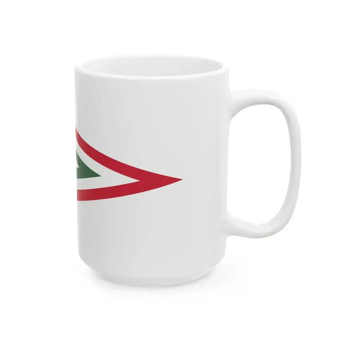 Car Pennant of the Commander of the Honved Kossuth Academy 1949 (Hungary) White Coffee Mug - Go Mug Yourself
