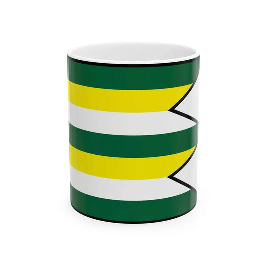 Caradice Zlate Moravce Flag (Slovakia) White Coffee Mug 11oz - Go Mug Yourself