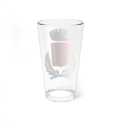 Caramagna Piemonte-Stemma (Italy) (Coat of Arms) Pint Glass 16oz - Go Mug Yourself