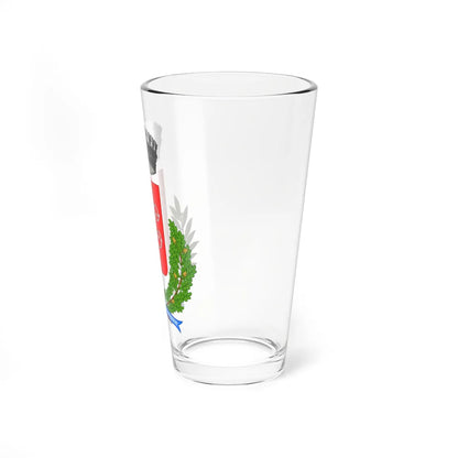 Caramagna Piemonte-Stemma (Italy) (Coat of Arms) Pint Glass 16oz - Go Mug Yourself