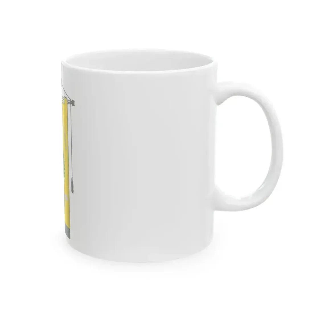 Caravonica-Gonfalone (Italy) White Coffee Mug - Go Mug Yourself