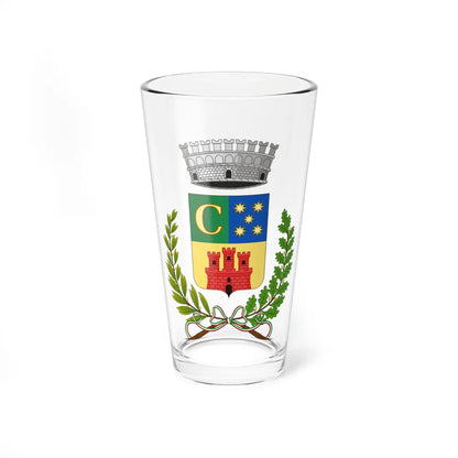 Caravonica-Stemma (Italy) (Coat of Arms) Pint Glass 16oz 16oz - Go Mug Yourself
