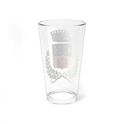 Caravonica-Stemma (Italy) (Coat of Arms) Pint Glass 16oz - Go Mug Yourself
