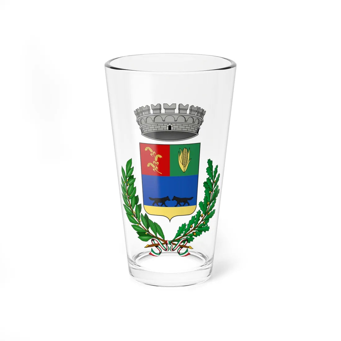 Carbonara-Stema (Italy) (Coat of Arms) Pint Glass 16oz 16oz - Go Mug Yourself