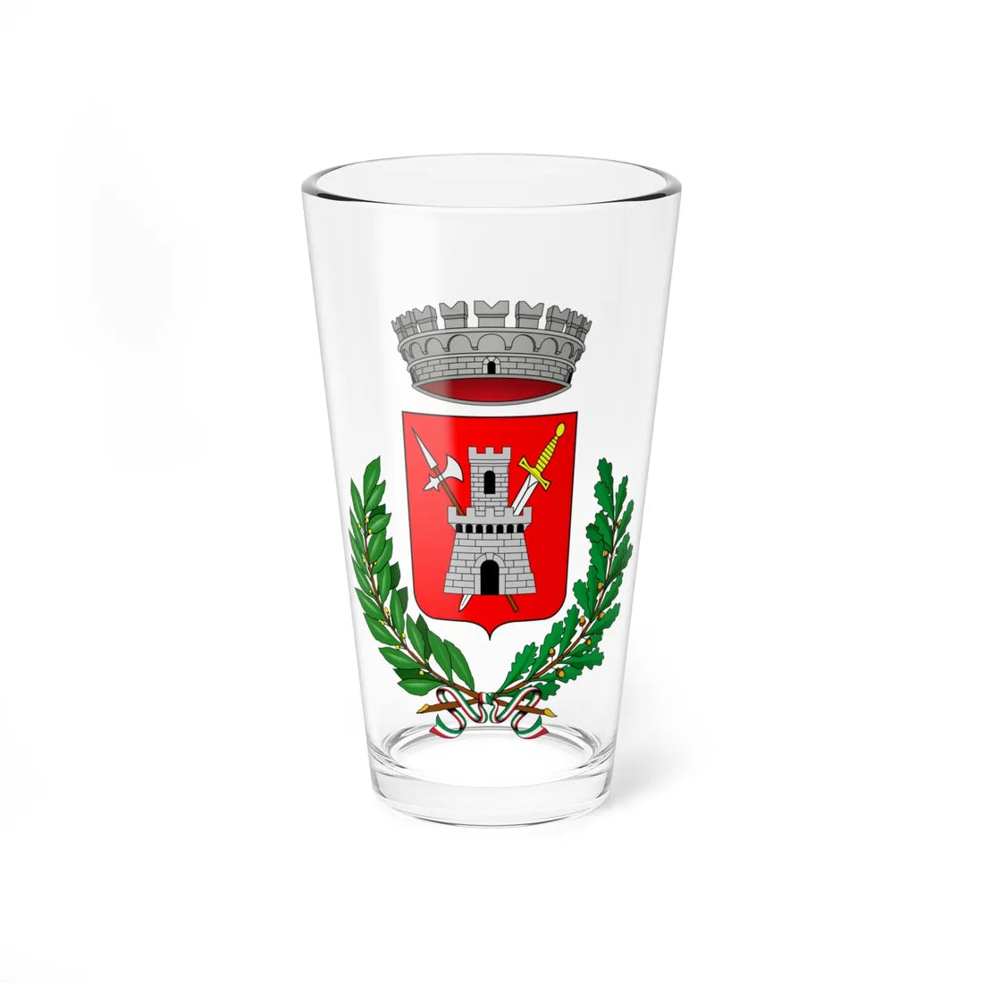 Carbonate-Stemma (Italy) (Coat of Arms) Pint Glass 16oz 16oz - Go Mug Yourself