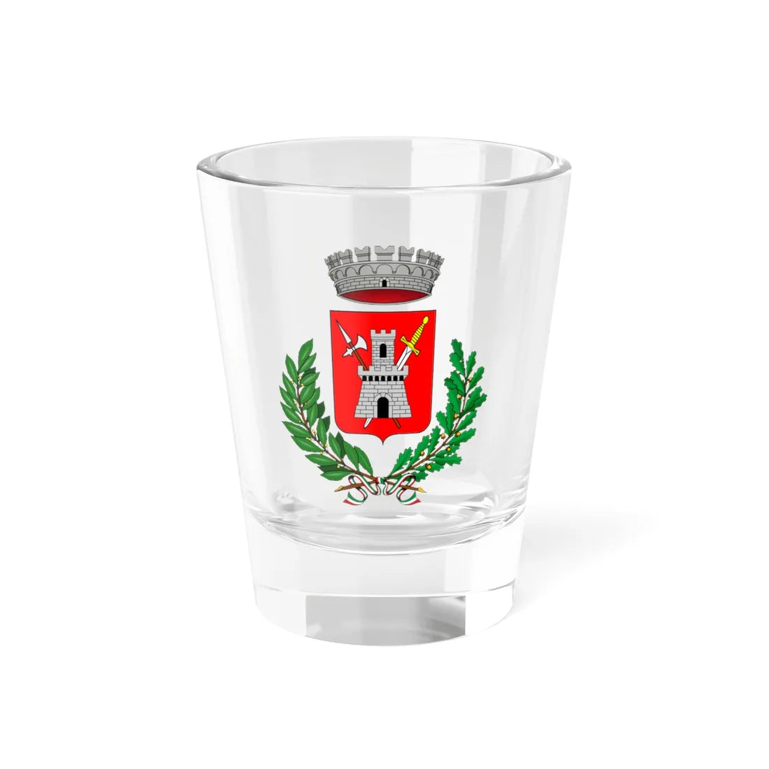 Carbonate-Stemma (Italy) (Coat of Arms) Shot Glass 1.5oz 1.5oz - Go Mug Yourself