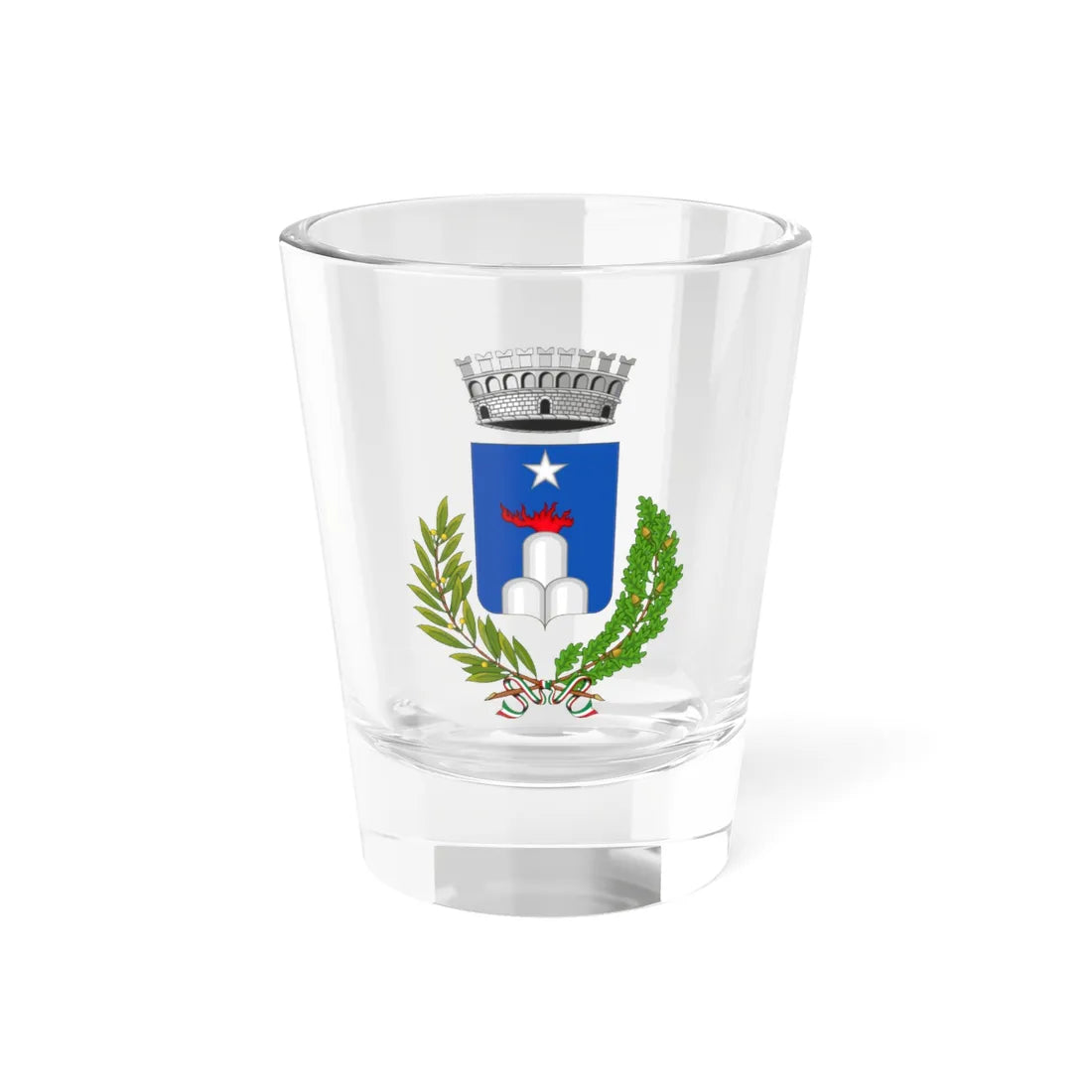 Carbone-Stemma (Italy) (Coat of Arms) Shot Glass 1.5oz 1.5oz - Go Mug Yourself