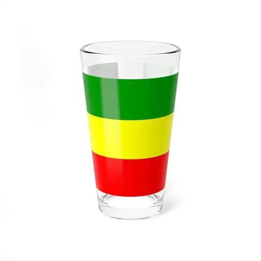 Carchi Flag (Ecuador) Pint Glass 16oz 16oz - Go Mug Yourself