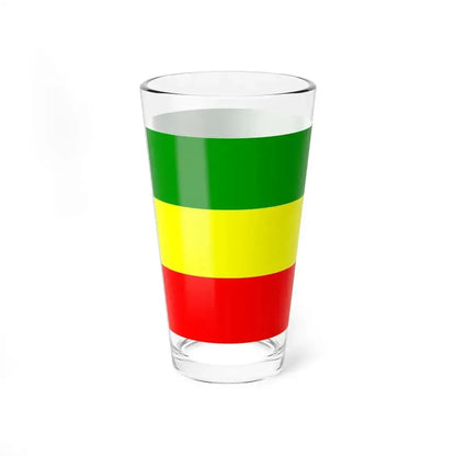 Carchi Flag (Ecuador) Pint Glass 16oz - Go Mug Yourself