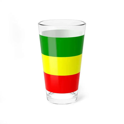Carchi Flag (Ecuador) Pint Glass 16oz - Go Mug Yourself
