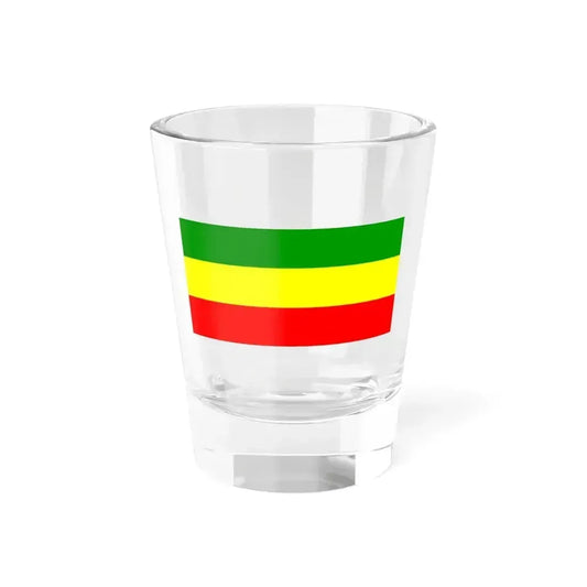Carchi Flag (Ecuador) Shot Glass 1.5oz 1.5oz - Go Mug Yourself