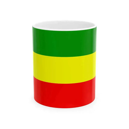 Carchi Flag (Ecuador) White Coffee Mug 11oz - Go Mug Yourself