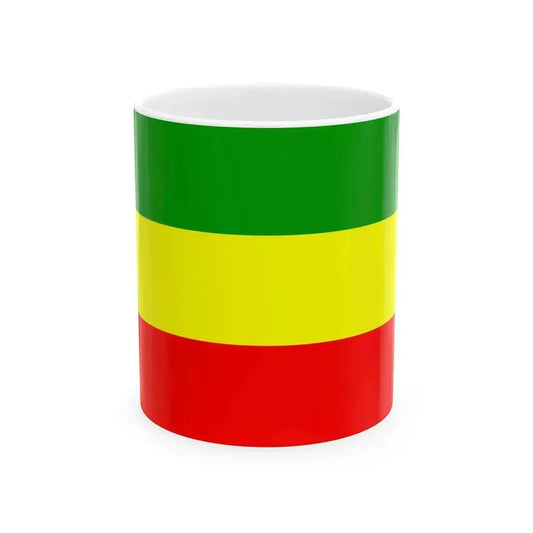 Carchi Flag (Ecuador) White Coffee Mug 11oz - Go Mug Yourself