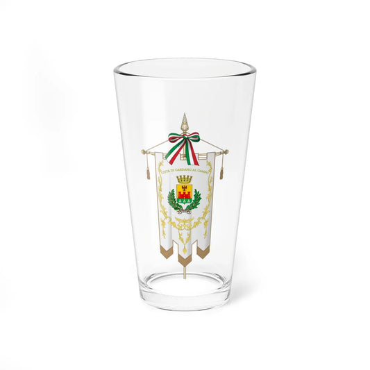 Cardano al Campo-Gonfalone (Italy) Pint Glass 16oz 16oz - Go Mug Yourself