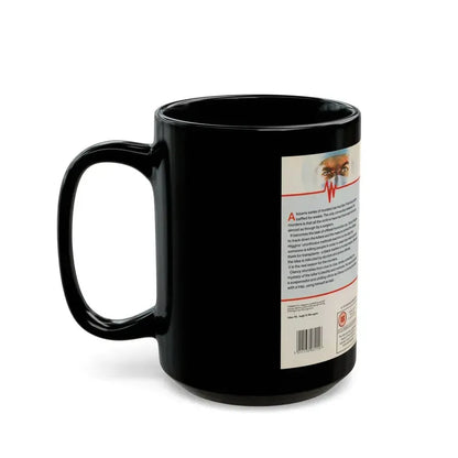 CARDIAC ARREST HORROR (VHS COVER) - Black Coffee Mug - Go Mug Yourself