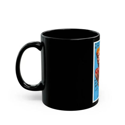 CAREER GIRL 1944 Movie Poster - Black Coffee Mug - Go Mug Yourself