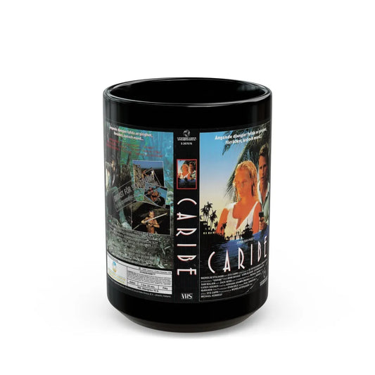 CARIBE (VHS COVER) - Black Coffee Mug-15oz-Go Mug Yourself