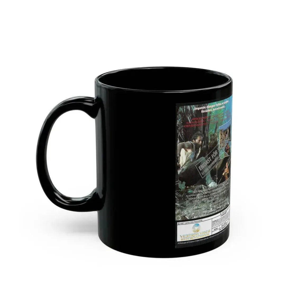 CARIBE (VHS COVER) - Black Coffee Mug - Go Mug Yourself