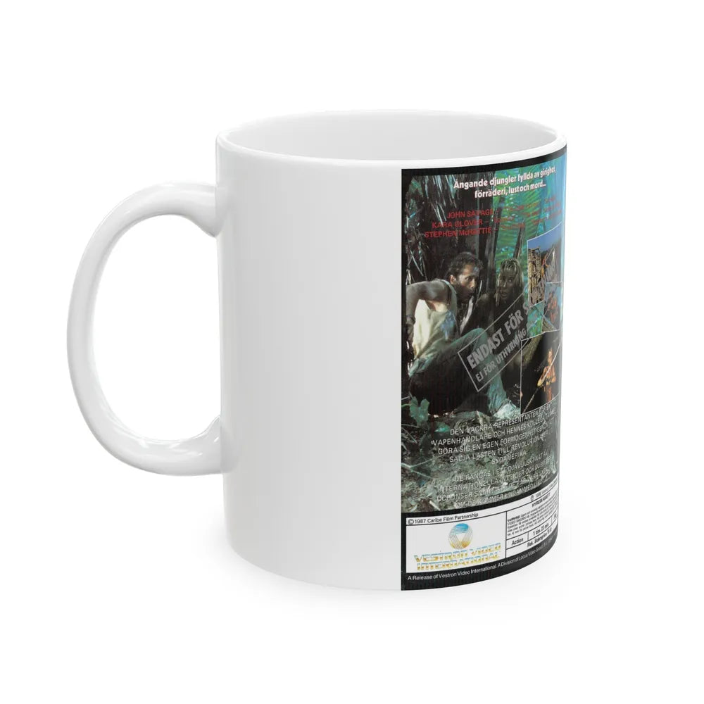 CARIBE (VHS COVER) - White Coffee Mug-Go Mug Yourself