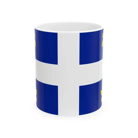Carillon Flag (Canada) White Coffee Mug 11oz - Go Mug Yourself