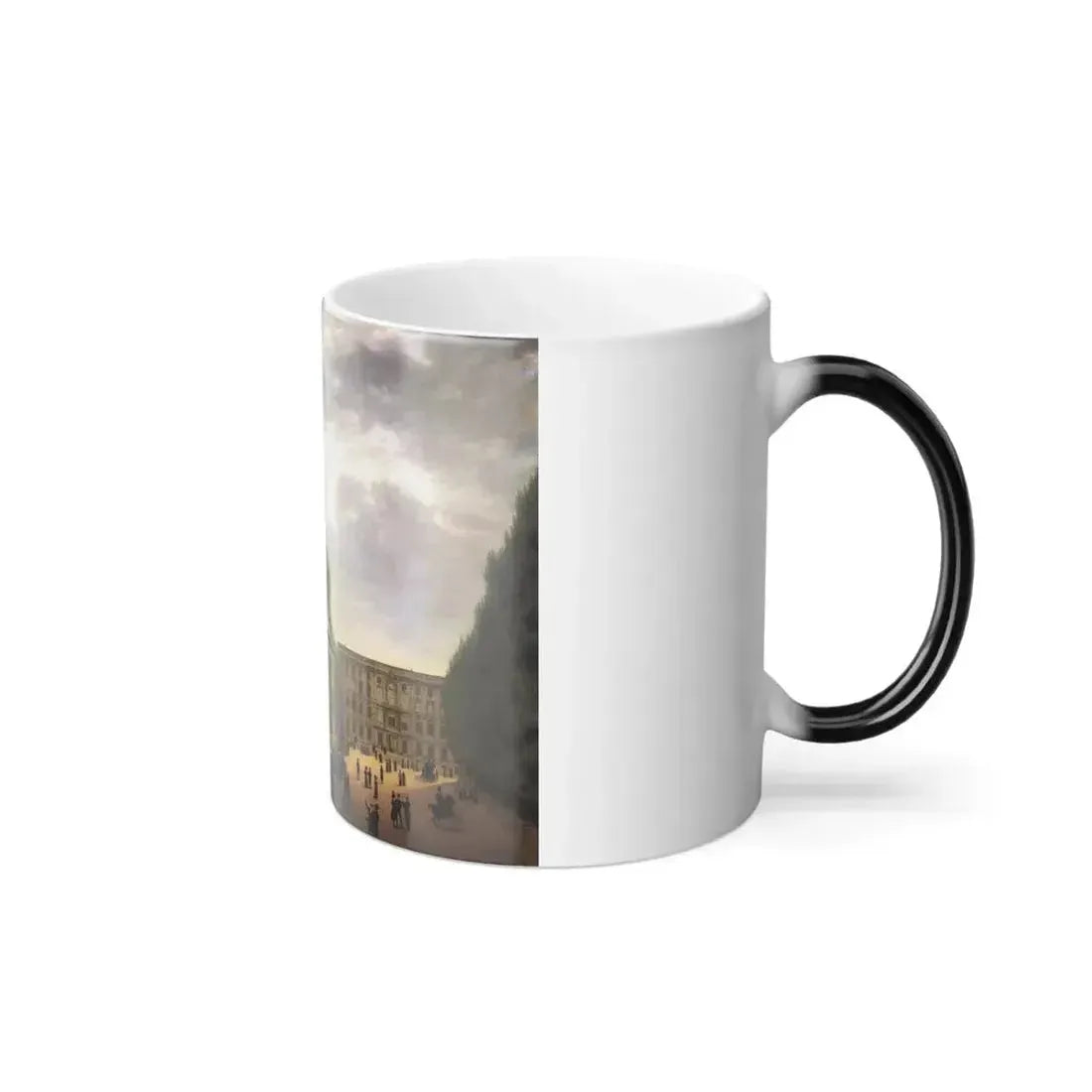 Carl Georg Adolph Hasenpflug (1802-1858) Der Berliner Dom - Oil on Canvas 1825 - Color Changing Mug 11oz - Go Mug Yourself