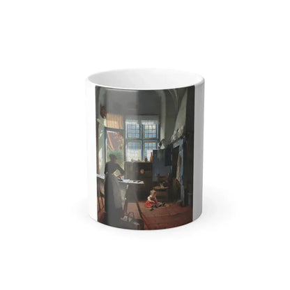 Carl Henrik Nordenberg (1857-1928) A Family Idyll - Oil on Canvas - Color Changing Mug 11oz Default Title 11oz - Go Mug Yourself