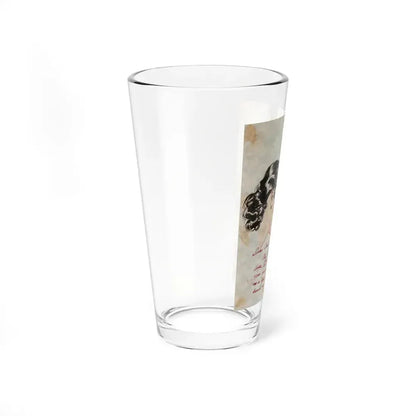 Carl Laemmle Sketch (c. 1937) (Magazine Illustration) Pint Glass 16oz - Go Mug Yourself