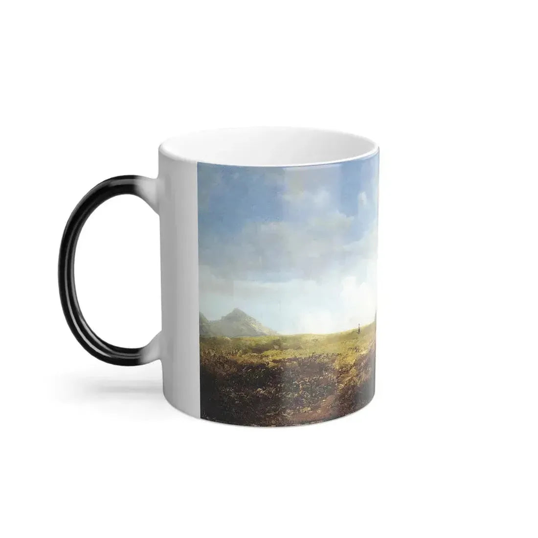 Carl Spitzweg (1808-1885) High Mountain Vally - oil on canvas c1860 - Color Changing Mug 11oz - Go Mug Yourself