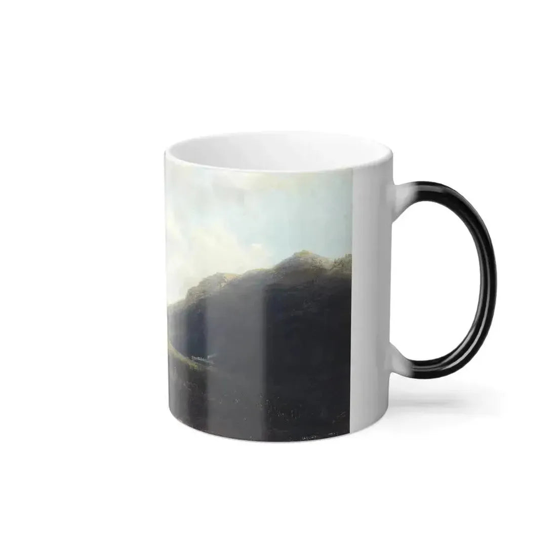 Carl Spitzweg (1808-1885) High Mountain Vally - oil on canvas c1860 - Color Changing Mug 11oz - Go Mug Yourself