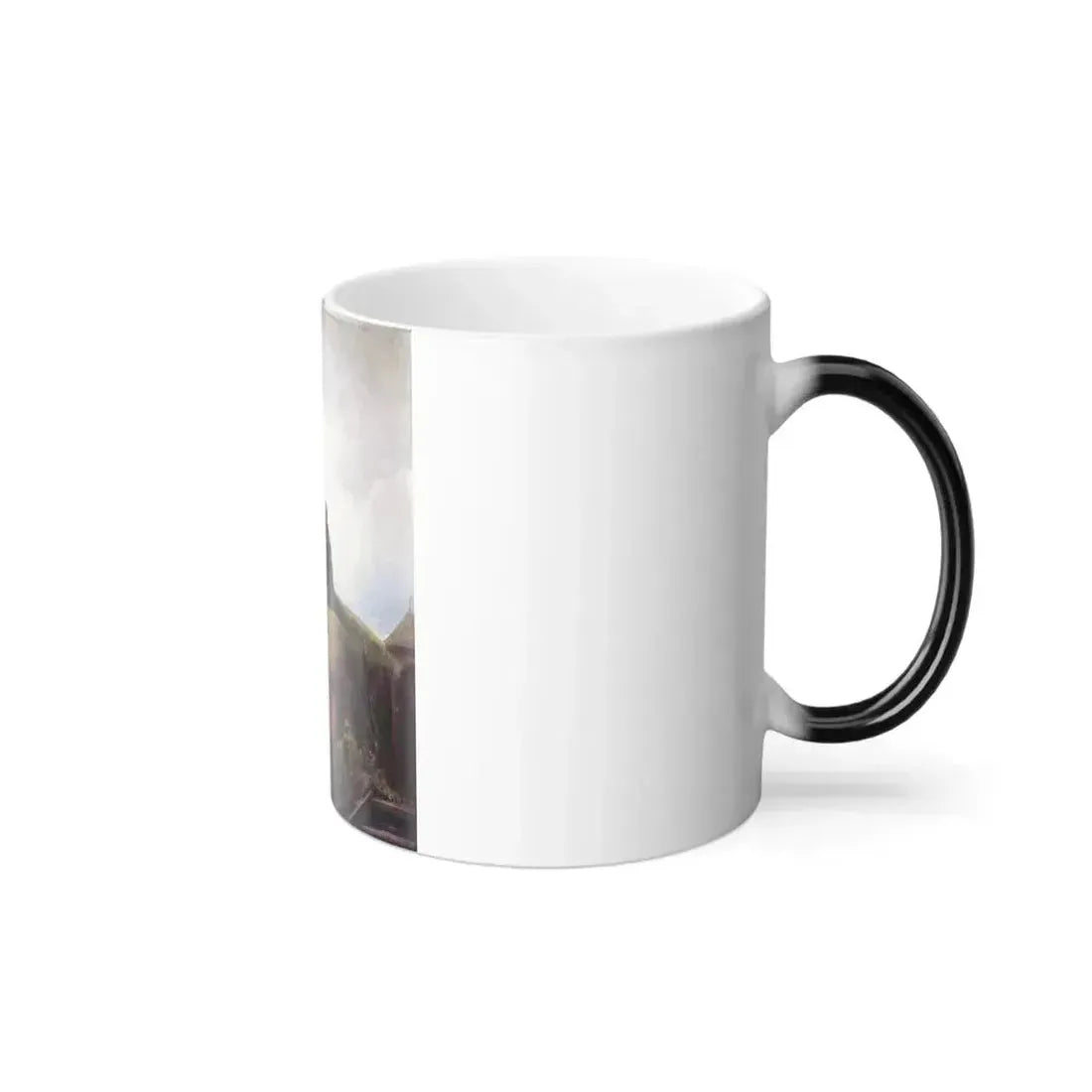 Carl Spitzweg (1808-1885) Once upon a time (the knitting outpost) - oil on canvas 1850 - Color Changing Mug 11oz - Go Mug Yourself
