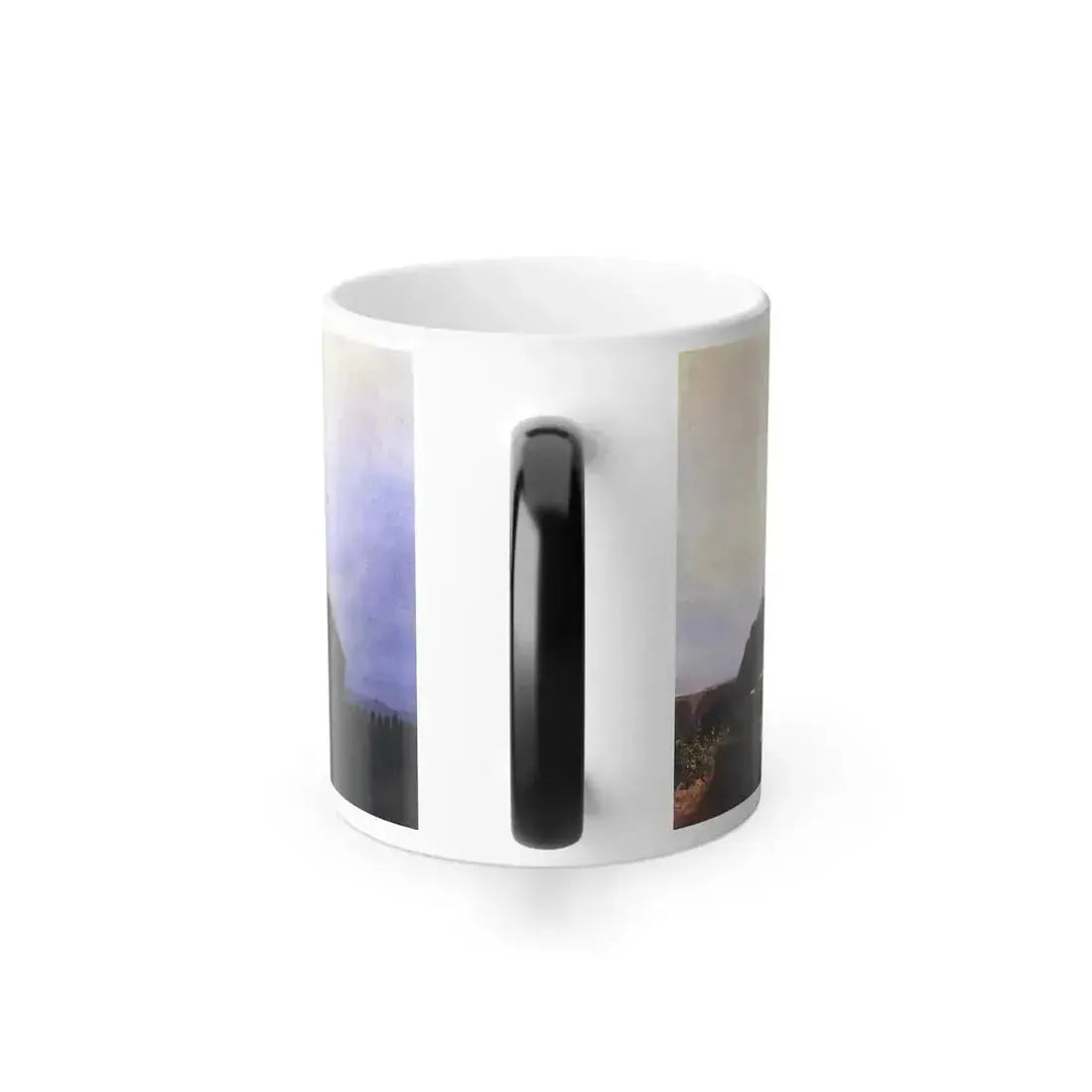 Carl Spitzweg (1808-1885) Peace in the land (on the bastion, sentry) - Oil on Wood c1850 - Color Changing Mug 11oz - Go Mug Yourself