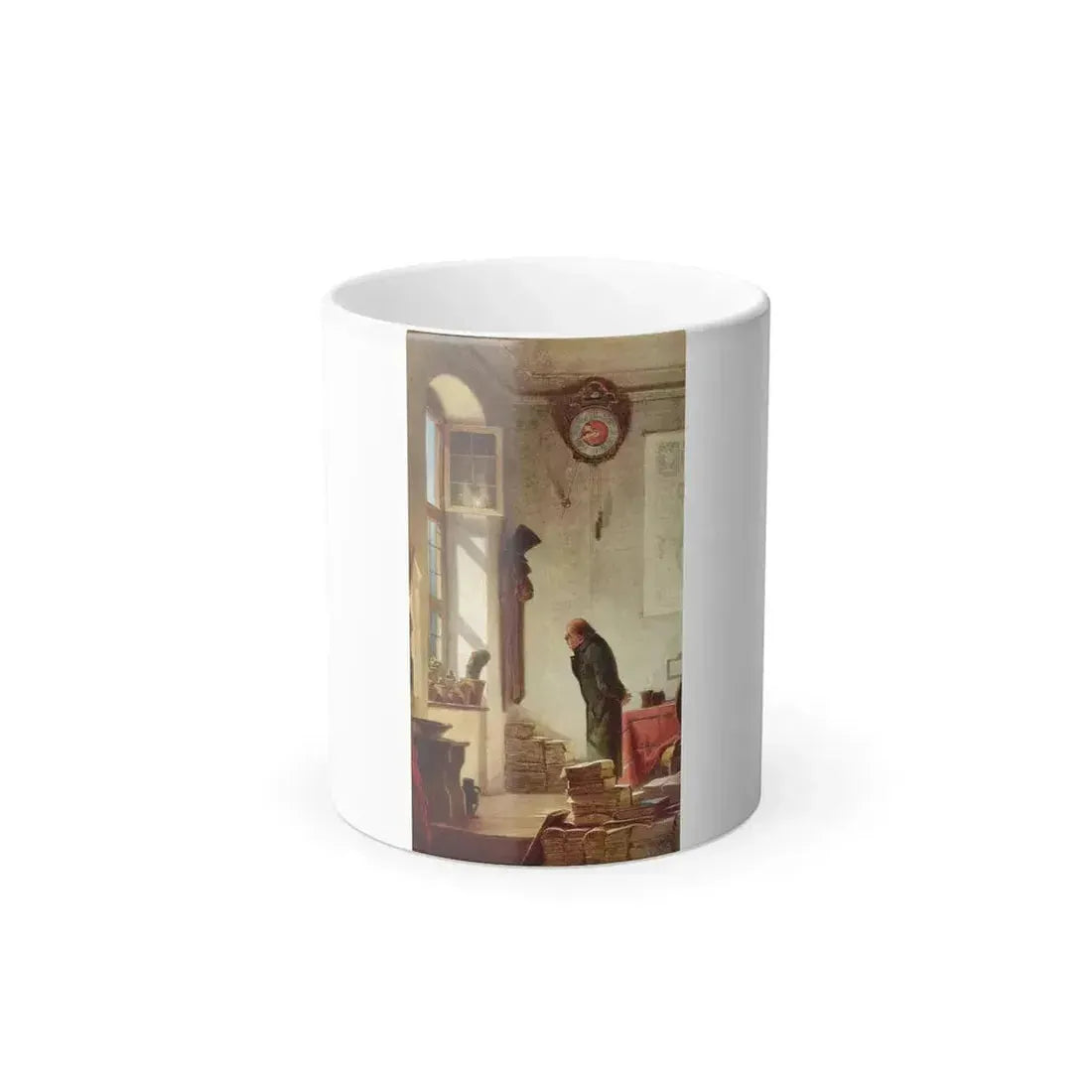 Carl Spitzweg (1808-1885) The Cactus Enthusiast - Oil on Canvas - Color Changing Mug 11oz 11oz - Go Mug Yourself