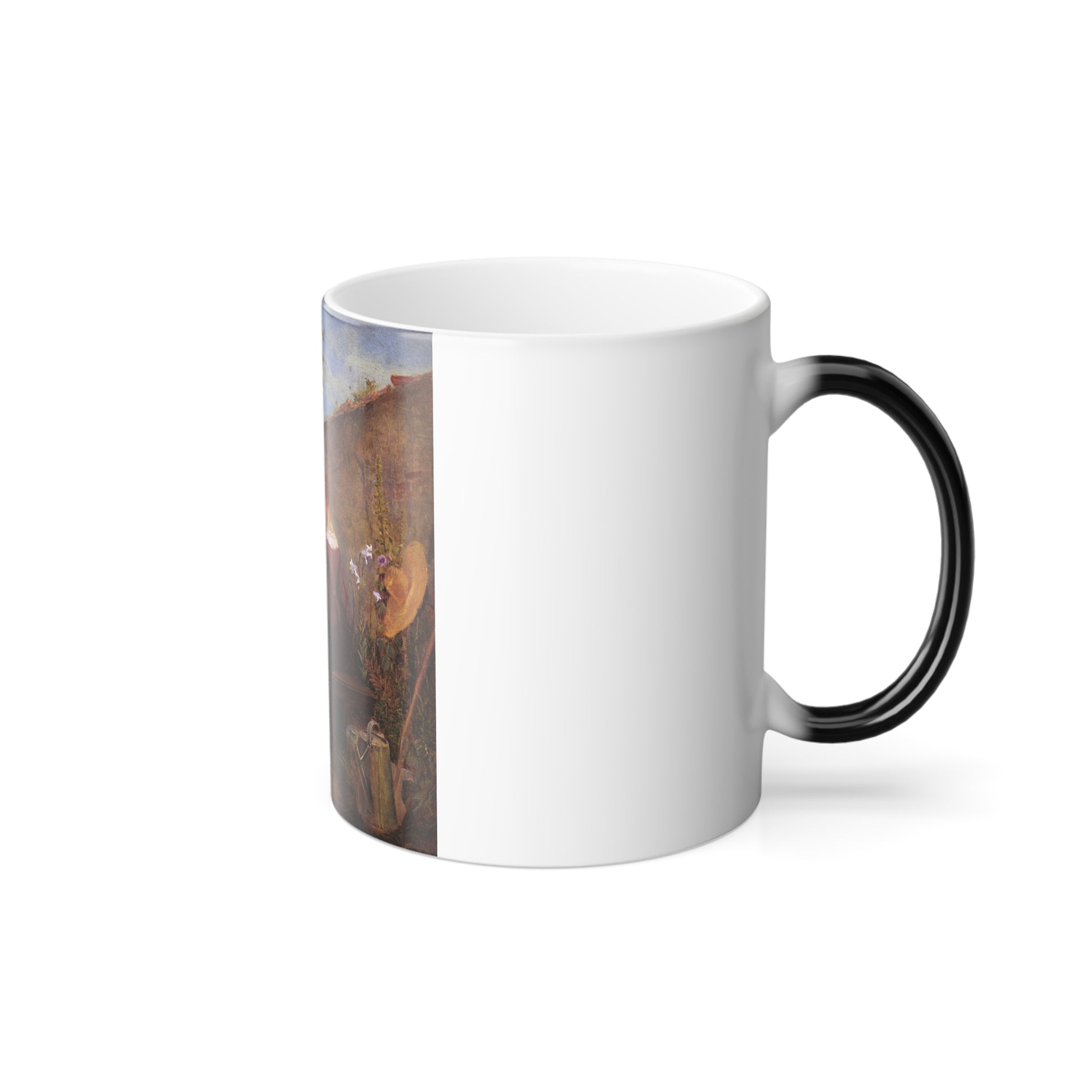 Carl Spitzweg (1808-1885) The Love Letter - Oil on Canvas 1845-46 - Color Changing Mug 11oz-Go Mug Yourself