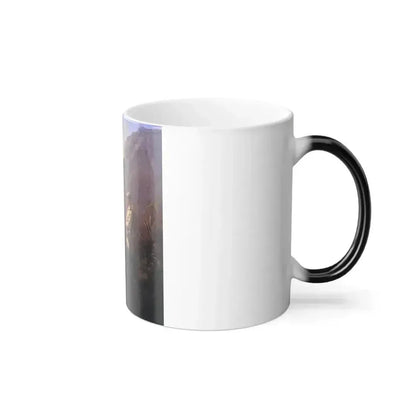 Carl Spitzweg (1808-1885) The naturalist in the tropics - Oil on Canvas c1835 - Color Changing Mug 11oz - Go Mug Yourself