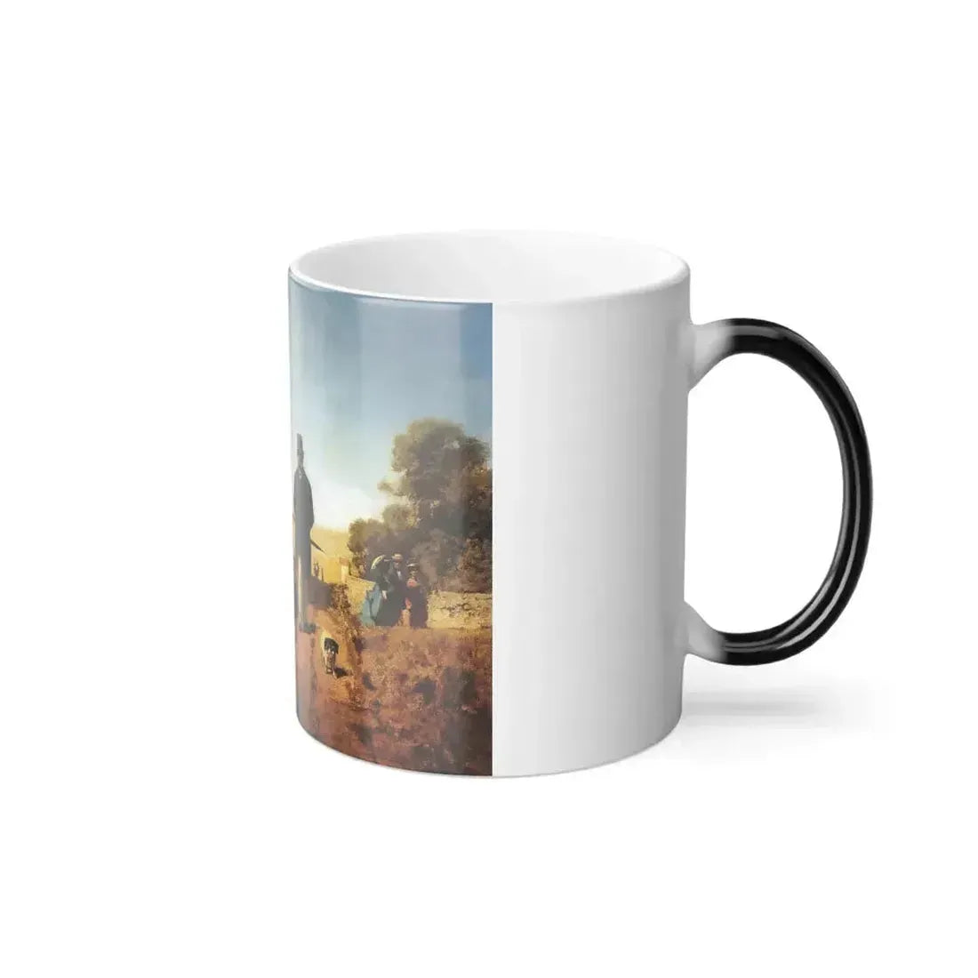 Carl Spitzweg (1808-1885) The squire (the bachelor) - Oil on Canvas c1847-49 - Color Changing Mug 11oz - Go Mug Yourself
