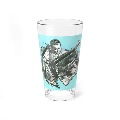 Carless Drivers (Magazine Illustration) Pint Glass 16oz-16oz-Go Mug Yourself