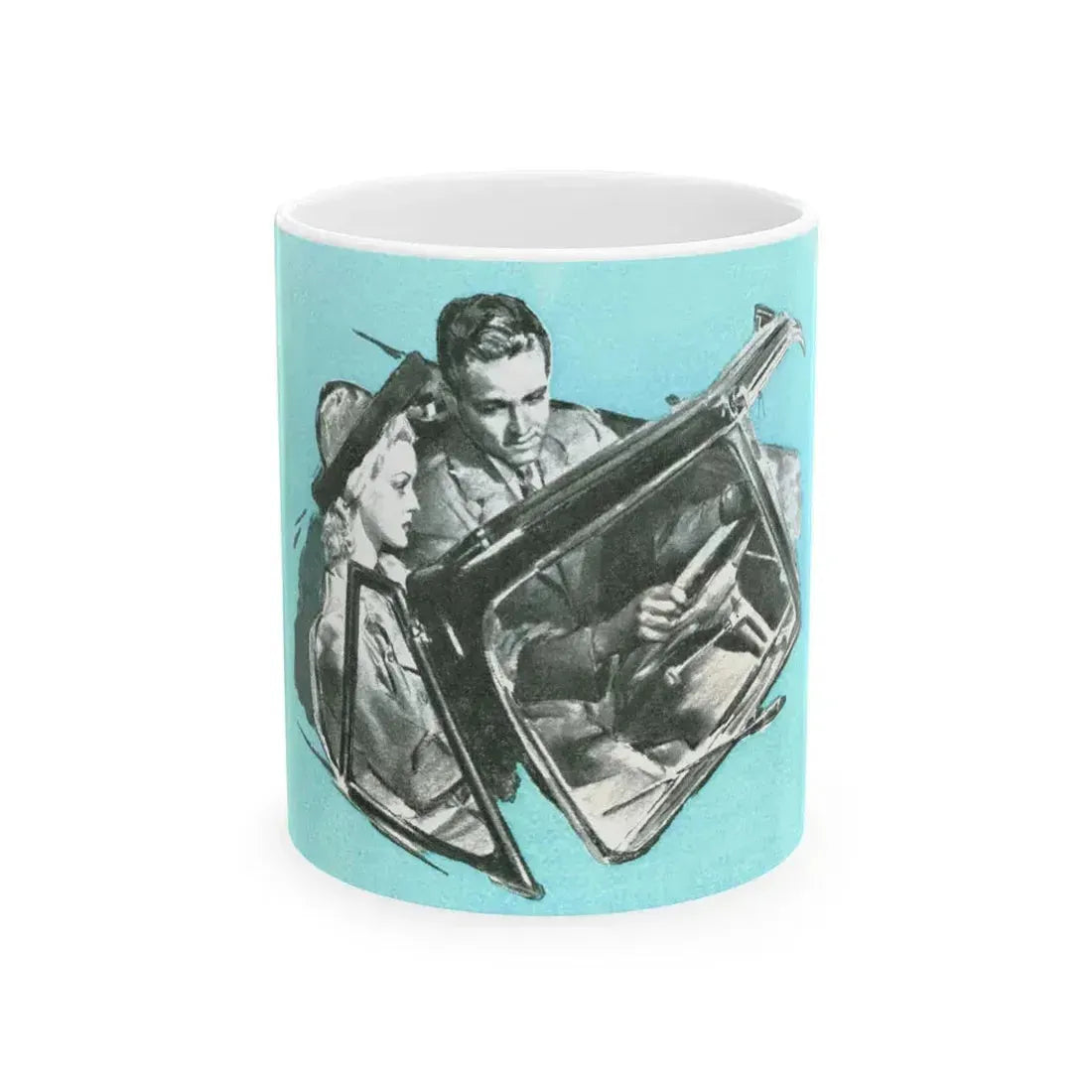 Carless Drivers - White Coffee Mug 11oz - Go Mug Yourself