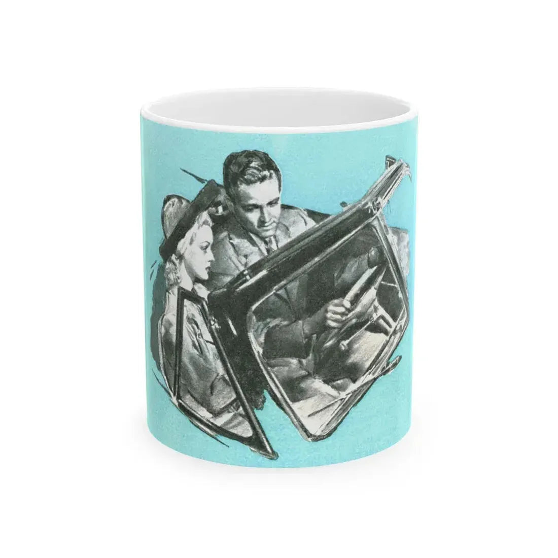 Carless Drivers - White Coffee Mug 11oz - Go Mug Yourself