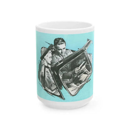 Carless Drivers - White Coffee Mug 15oz - Go Mug Yourself