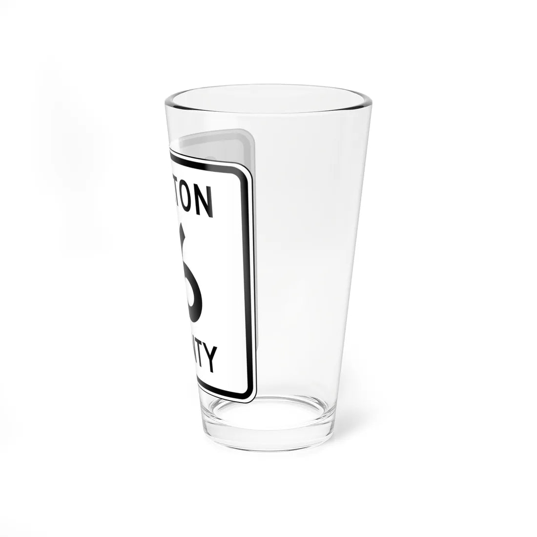 Carlton County 16 MN (Minnesota) (Road Sign) Pint Glass 16oz - Go Mug Yourself