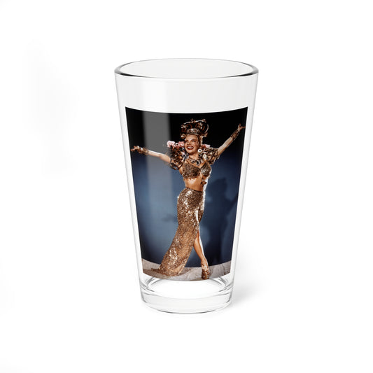 Carmen Miranda #01 (Vintage Female Icon) Pint Glass 16oz-16oz-Go Mug Yourself