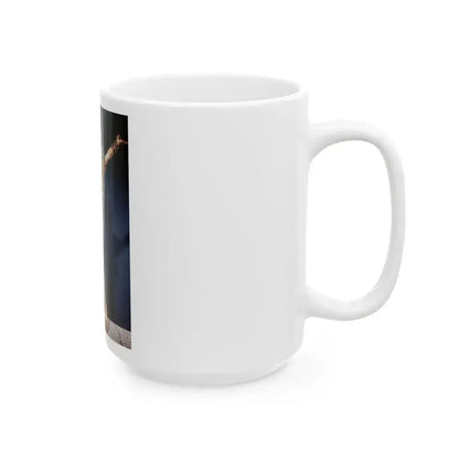 Carmen Miranda #01 (Vintage Female Icon) White Coffee Mug - Go Mug Yourself